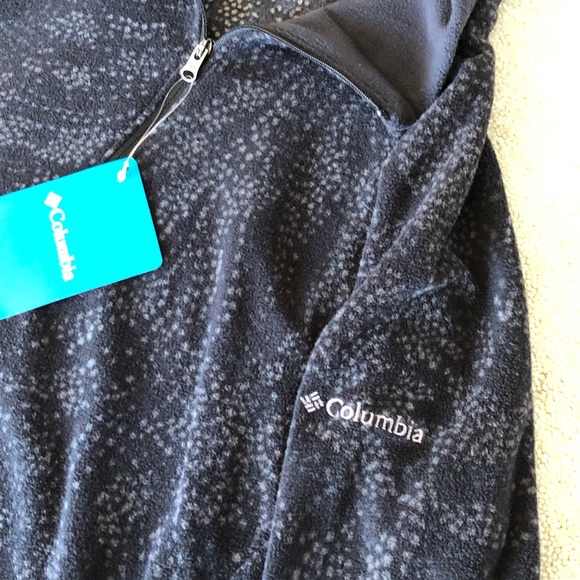 Columbia Long Sleeve Quarter Zip up Shirt Sweater - Picture 8 of 10